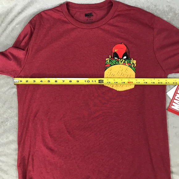 MARVELS DEADPOOL GRAPHIC T-SHIRT - Picture 7 of 8